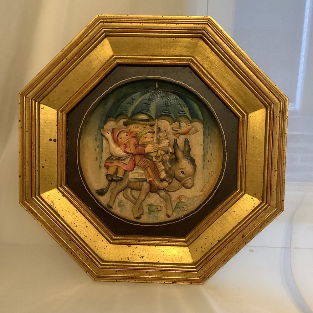 Vintage Anri limited edition 3D wall art